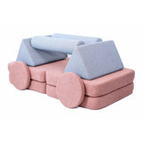 Playlo Sofa Play Wolly Pink Light